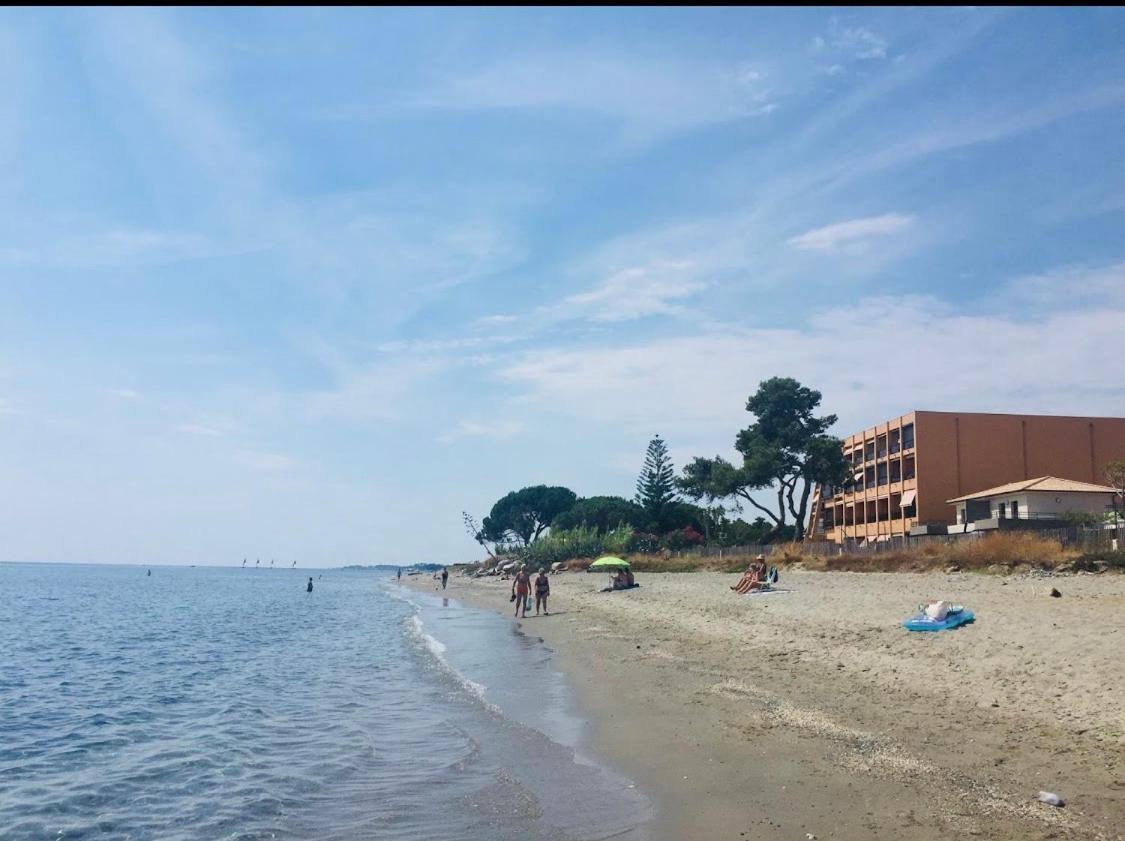 Residence Santa Lucia, Studio Avec Piscine , Vue Mer Et Pied Dans L'Eau , Moriani-Plage المظهر الخارجي الصورة